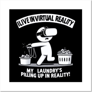 Virtual Reality Laundry's Posters and Art